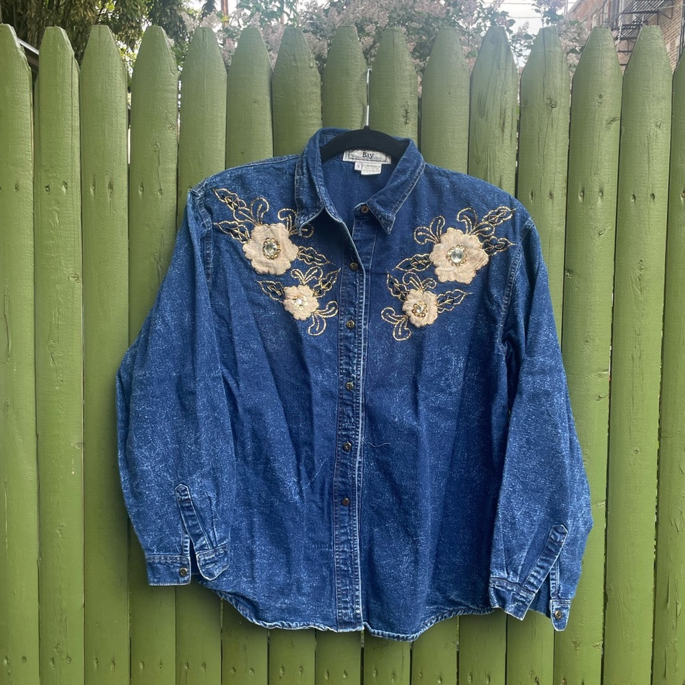 Vintage Denim Button Down